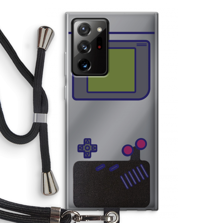 Game On: Samsung Galaxy Note 20 Ultra / Note 20 Ultra 5G Transparant Hoesje met koord