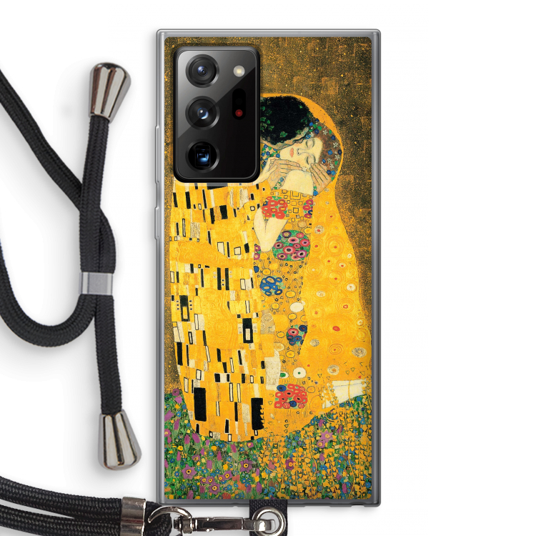 Der Kuss: Samsung Galaxy Note 20 Ultra / Note 20 Ultra 5G Transparant Hoesje met koord