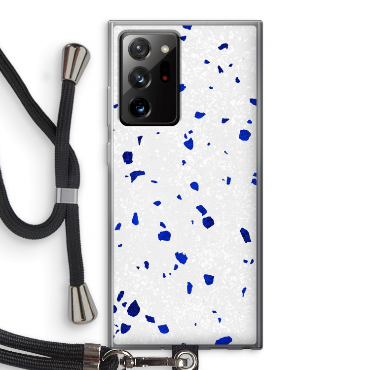 Terrazzo N°5: Samsung Galaxy Note 20 Ultra / Note 20 Ultra 5G Transparant Hoesje met koord