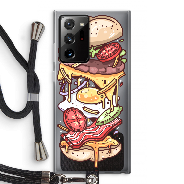 Diet Coke Please: Samsung Galaxy Note 20 Ultra / Note 20 Ultra 5G Transparant Hoesje met koord