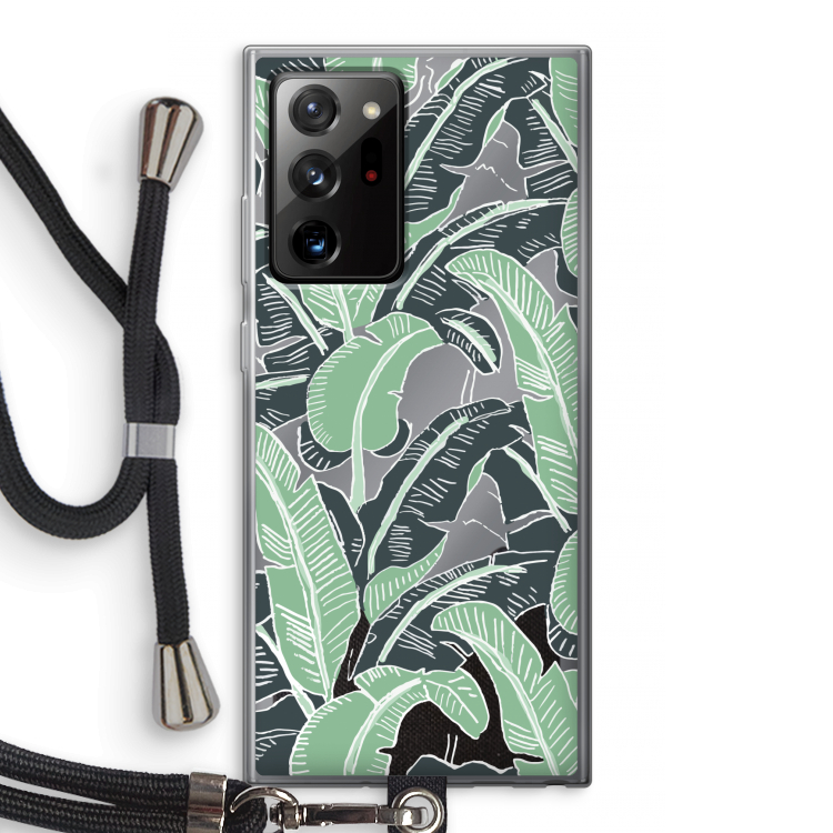 This Sh*t Is Bananas: Samsung Galaxy Note 20 Ultra / Note 20 Ultra 5G Transparant Hoesje met koord