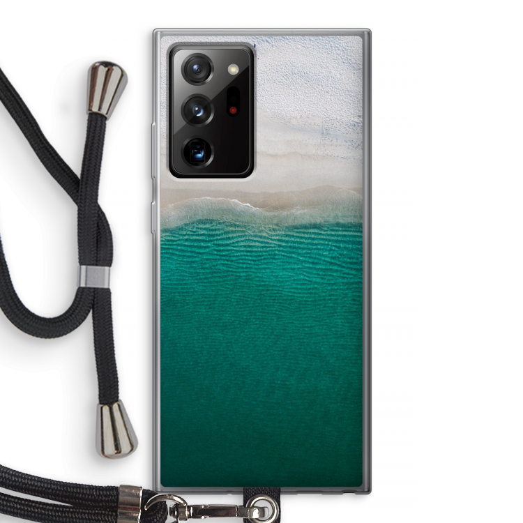 Stranded: Samsung Galaxy Note 20 Ultra / Note 20 Ultra 5G Transparant Hoesje met koord