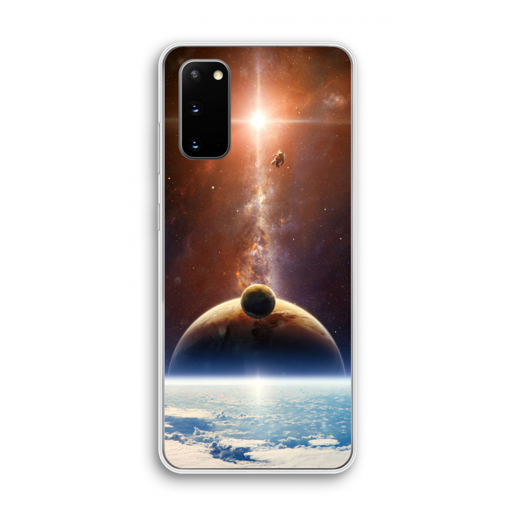 Omicron 2019: Samsung Galaxy S20 Transparant Hoesje