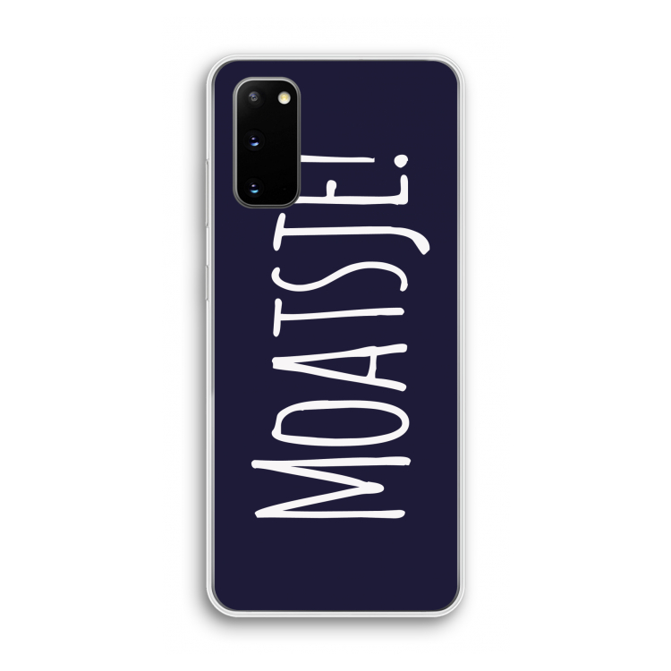 Moatsje!: Samsung Galaxy S20 Transparant Hoesje