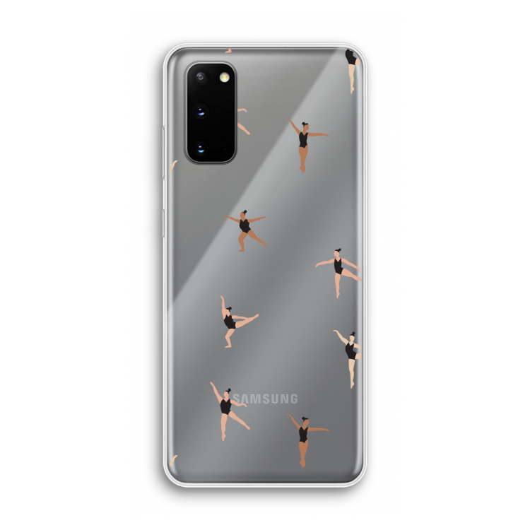 Dancing #1: Samsung Galaxy S20 Transparant Hoesje