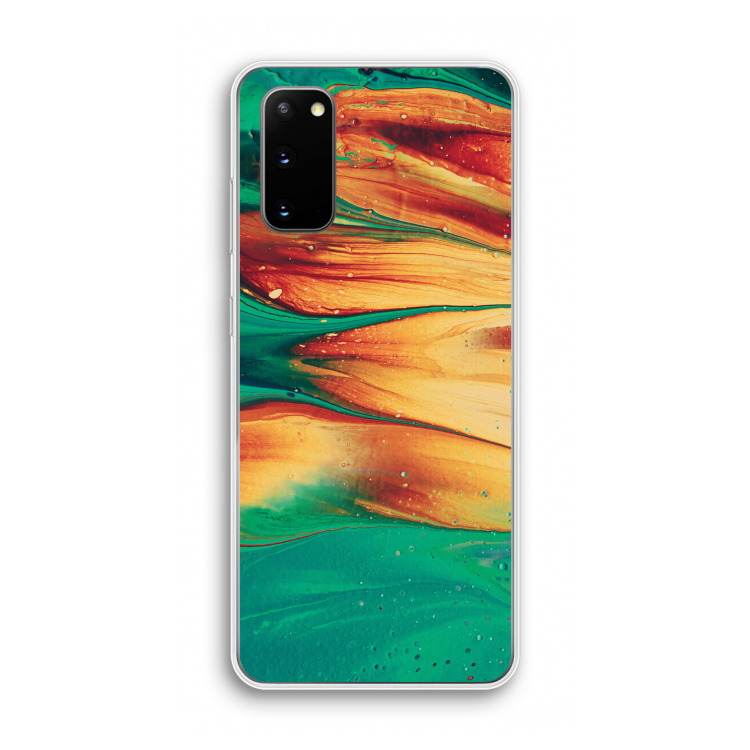 Green Inferno: Samsung Galaxy S20 Transparant Hoesje