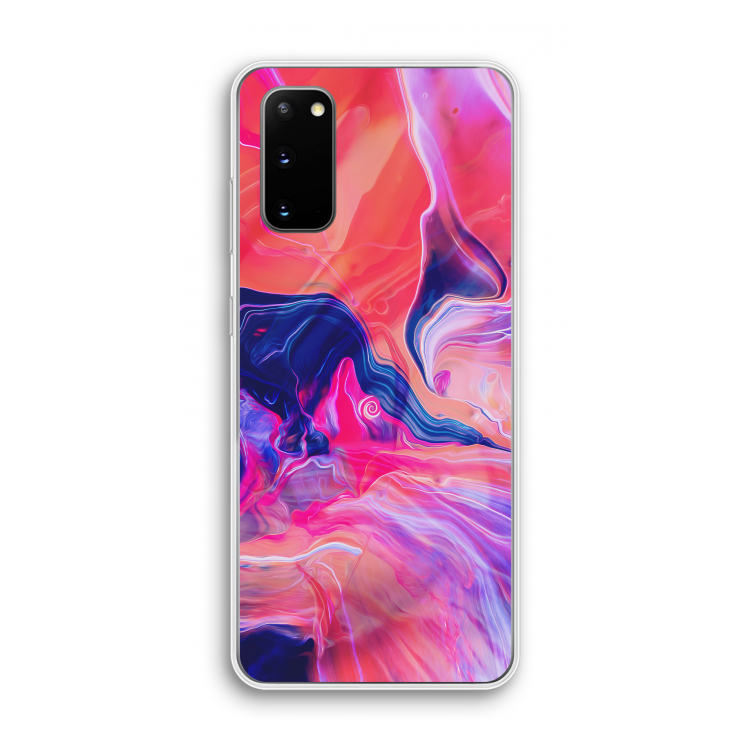 Earth And Ocean: Samsung Galaxy S20 Transparant Hoesje