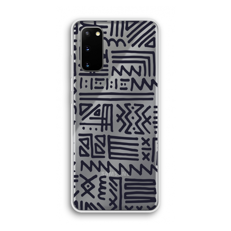Marrakech print: Samsung Galaxy S20 Transparant Hoesje