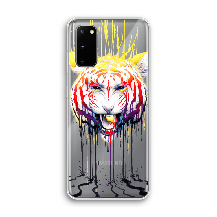 Fading: Samsung Galaxy S20 Transparant Hoesje
