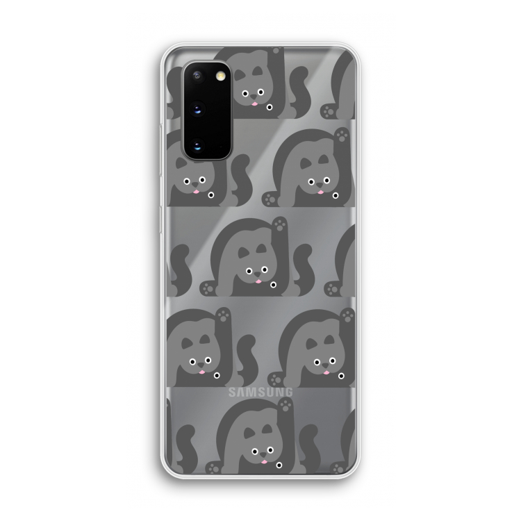 Cats: Samsung Galaxy S20 Transparant Hoesje