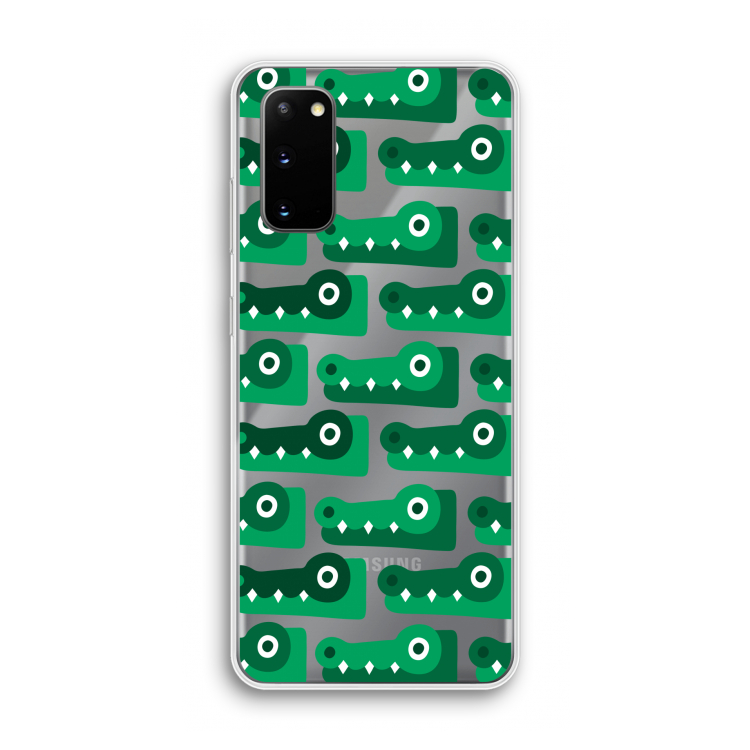 Crocs: Samsung Galaxy S20 Transparant Hoesje