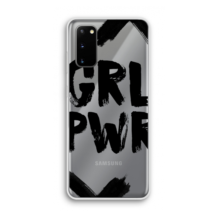 Girl Power #2: Samsung Galaxy S20 Transparant Hoesje