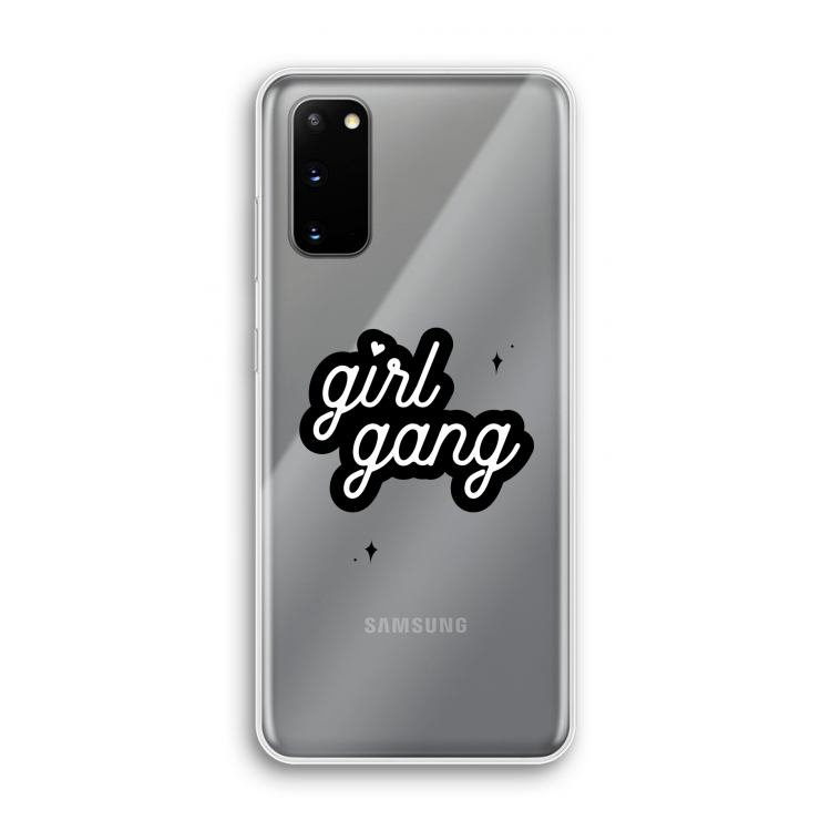 Girl Gang: Samsung Galaxy S20 Transparant Hoesje