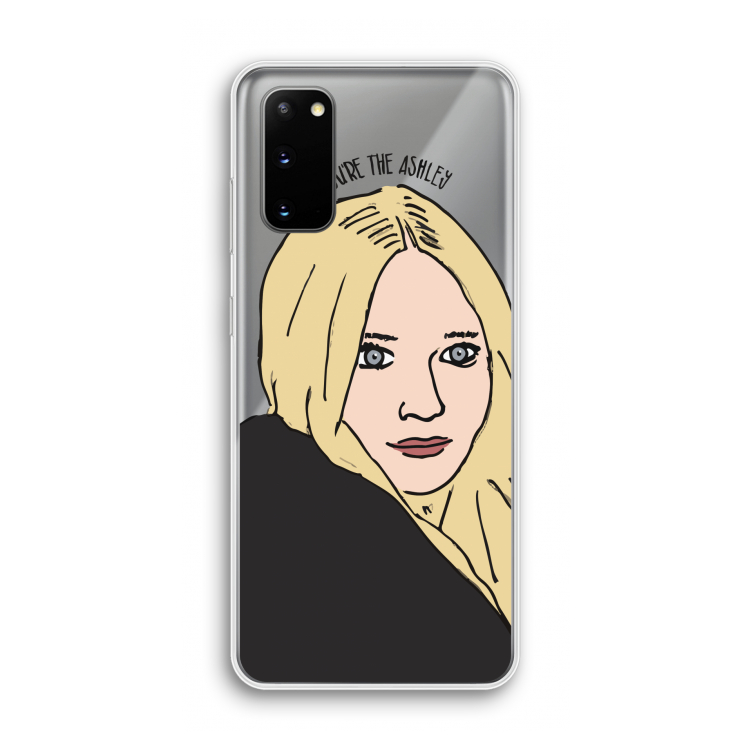 Ashley: Samsung Galaxy S20 Transparant Hoesje