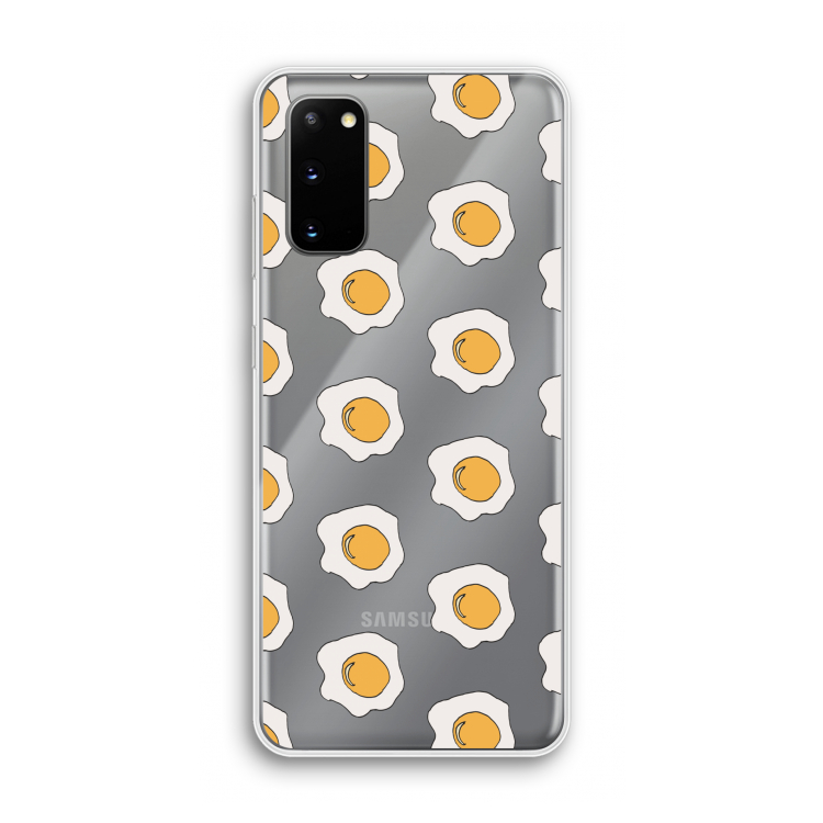 Bacon to my eggs #1: Samsung Galaxy S20 Transparant Hoesje