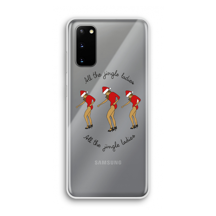 Jingle Ladies: Samsung Galaxy S20 Transparant Hoesje