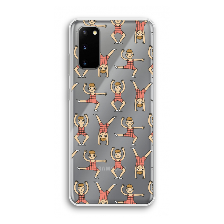 Gymboys: Samsung Galaxy S20 Transparant Hoesje