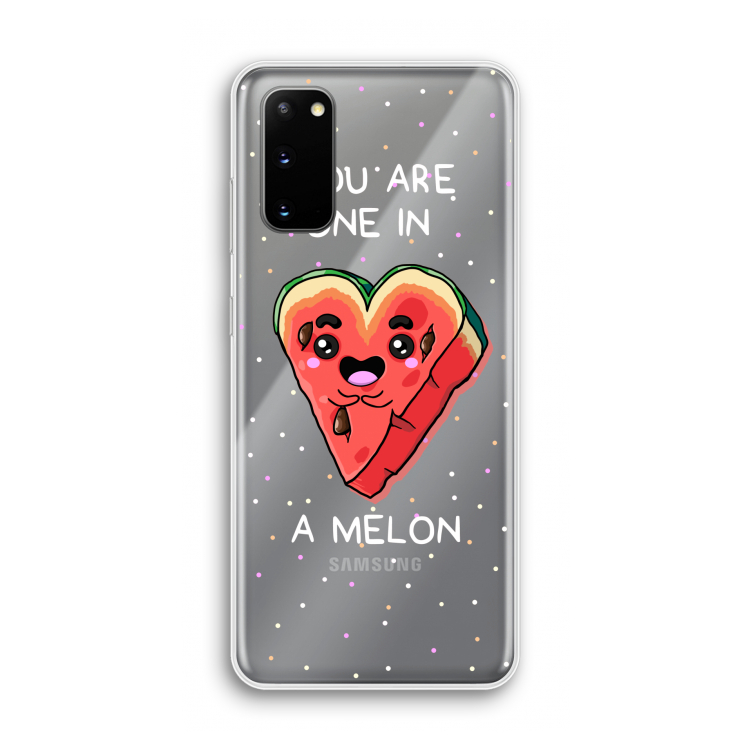 One In A Melon: Samsung Galaxy S20 Transparant Hoesje