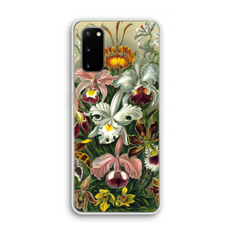 Haeckel Orchidae: Samsung Galaxy S20 Transparant Hoesje
