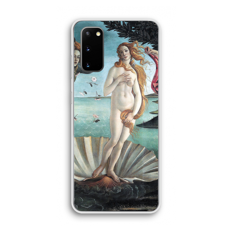 Birth Of Venus: Samsung Galaxy S20 Transparant Hoesje