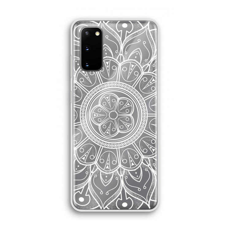 Roses Are Red: Samsung Galaxy S20 Transparant Hoesje