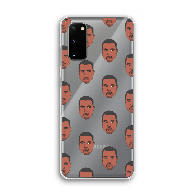 Kanye Call Me?: Samsung Galaxy S20 Transparant Hoesje
