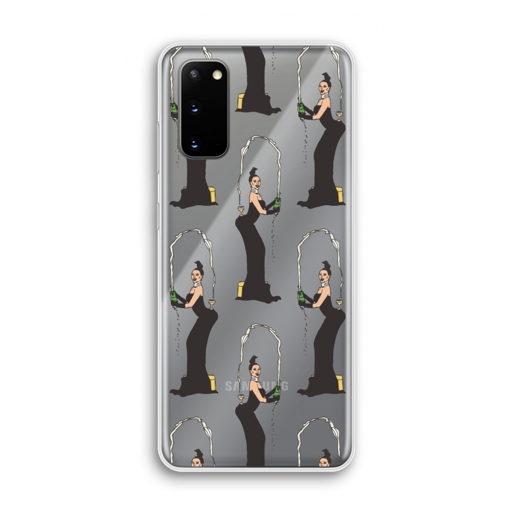 Pop Some Kim: Samsung Galaxy S20 Transparant Hoesje
