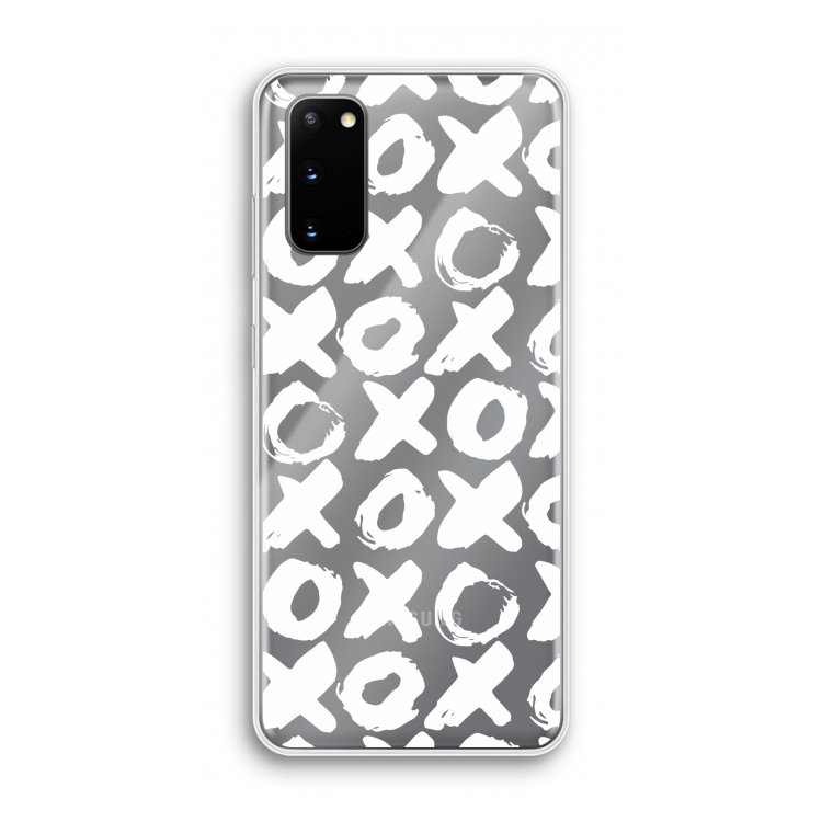 XOXO: Samsung Galaxy S20 Transparant Hoesje