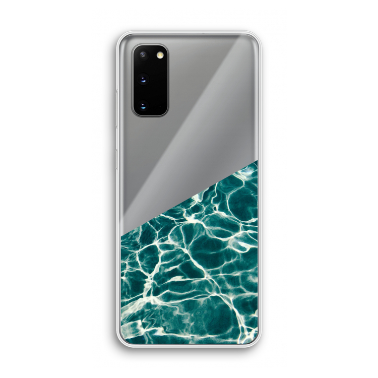 Weerkaatsing water: Samsung Galaxy S20 Transparant Hoesje