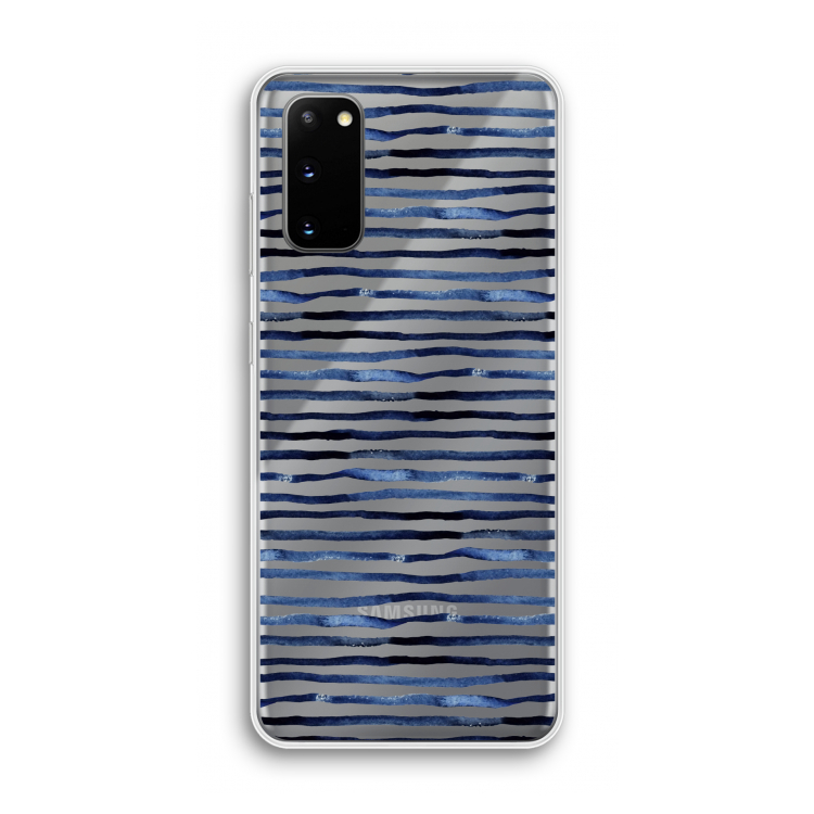 Verrassende lijnen: Samsung Galaxy S20 Transparant Hoesje