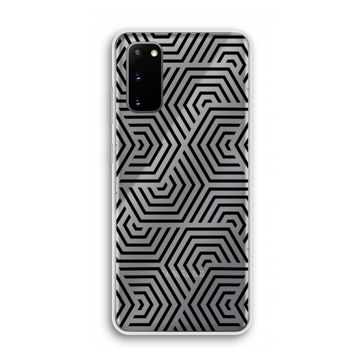 Magic pattern: Samsung Galaxy S20 Transparant Hoesje