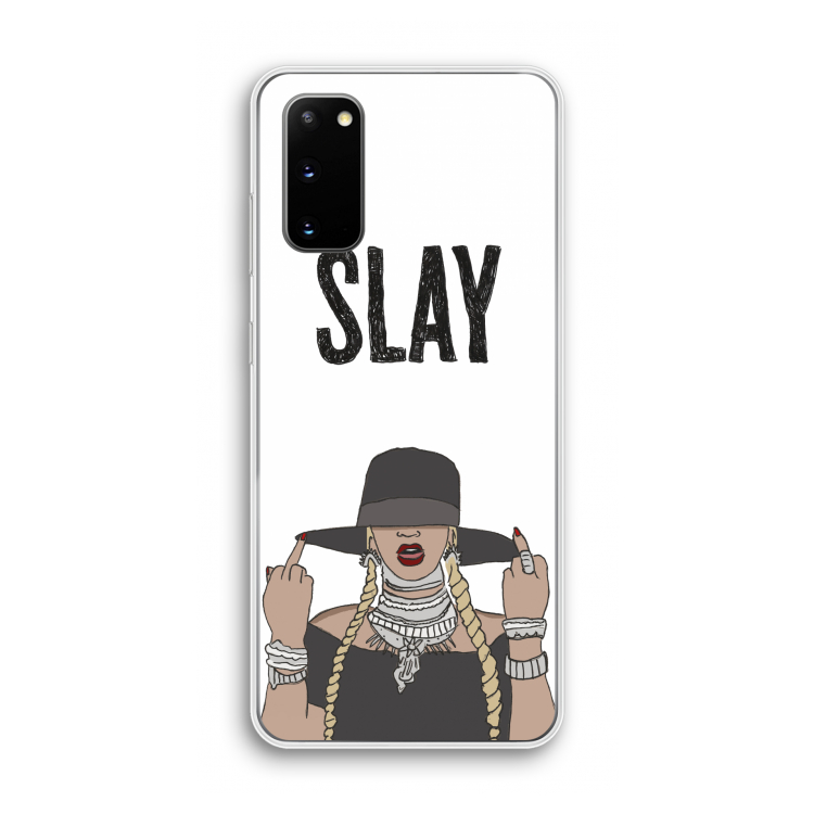 Slay All Day: Samsung Galaxy S20 Transparant Hoesje