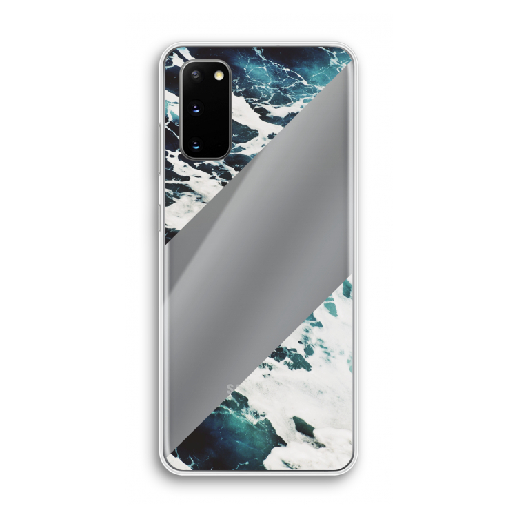 Golven: Samsung Galaxy S20 Transparant Hoesje