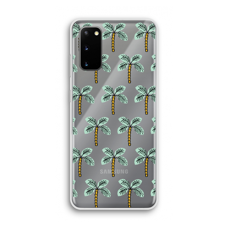 Paradise: Samsung Galaxy S20 Transparant Hoesje