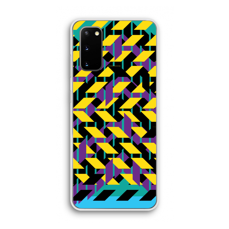 Skew Bee 3: Samsung Galaxy S20 Transparant Hoesje