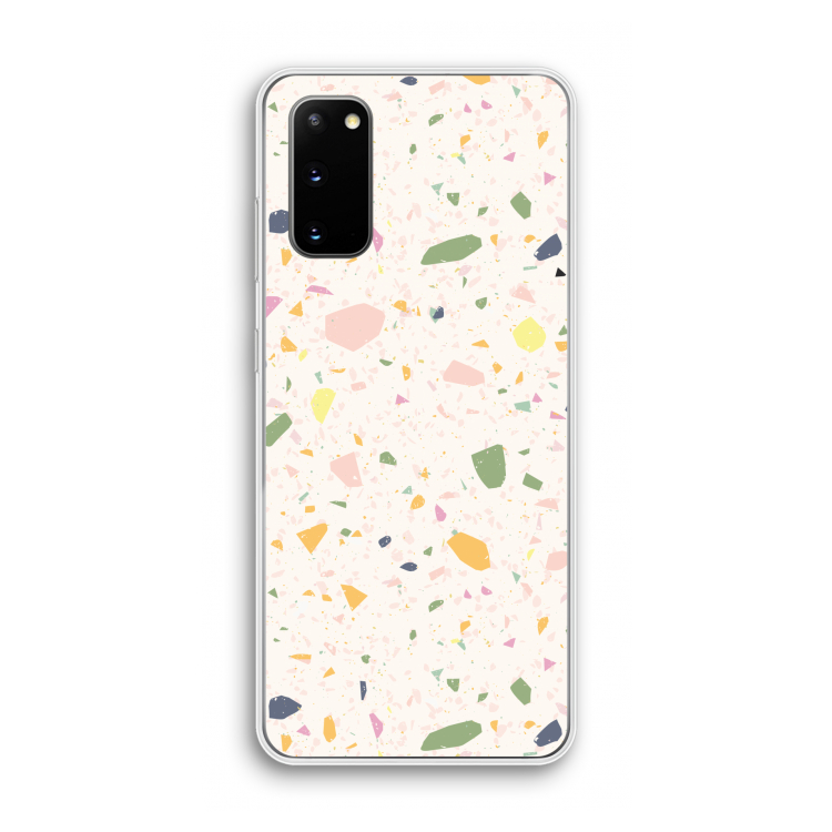 Terrazzo N°21: Samsung Galaxy S20 Transparant Hoesje