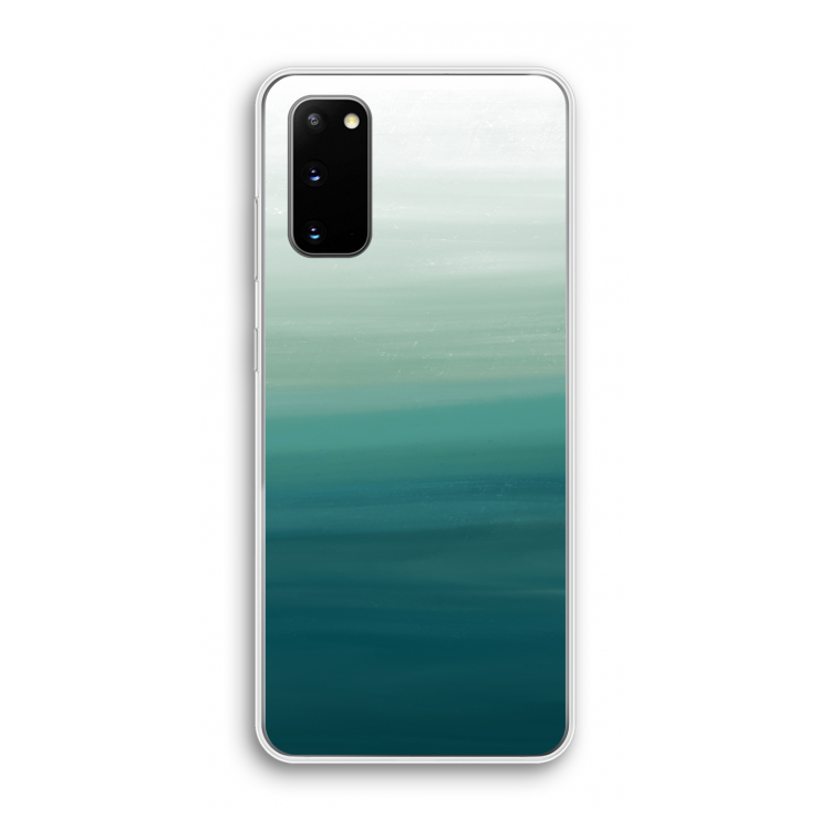 Ocean: Samsung Galaxy S20 Transparant Hoesje