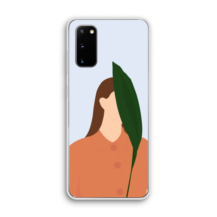 Leaf: Samsung Galaxy S20 Transparant Hoesje