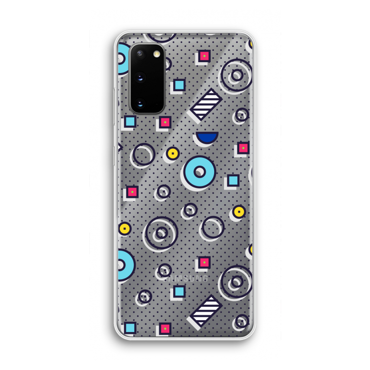 8-bit N°9: Samsung Galaxy S20 Transparant Hoesje