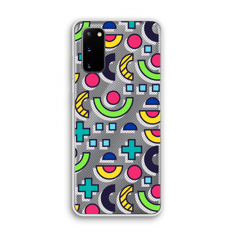 8-bit N°6: Samsung Galaxy S20 Transparant Hoesje