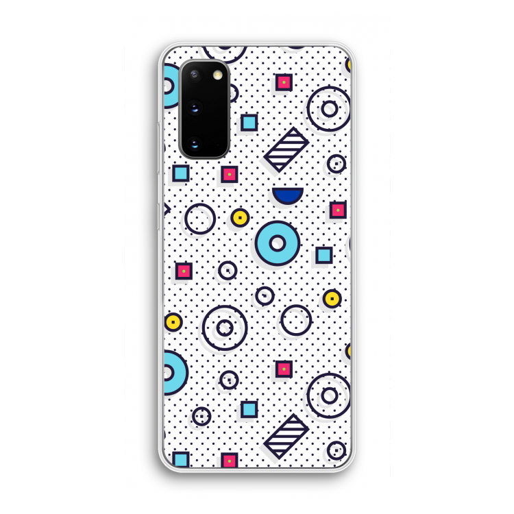 8-bit N°9: Samsung Galaxy S20 Transparant Hoesje
