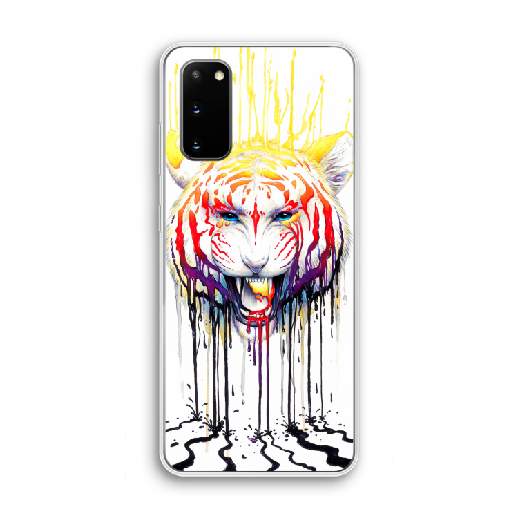 Fading: Samsung Galaxy S20 Transparant Hoesje