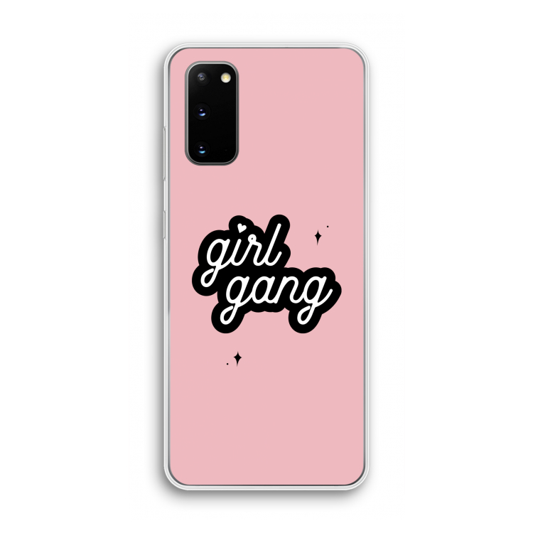 Girl Gang: Samsung Galaxy S20 Transparant Hoesje