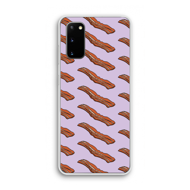 Bacon to my eggs #2: Samsung Galaxy S20 Transparant Hoesje