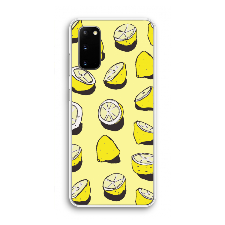 When Life Gives You Lemons...: Samsung Galaxy S20 Transparant Hoesje
