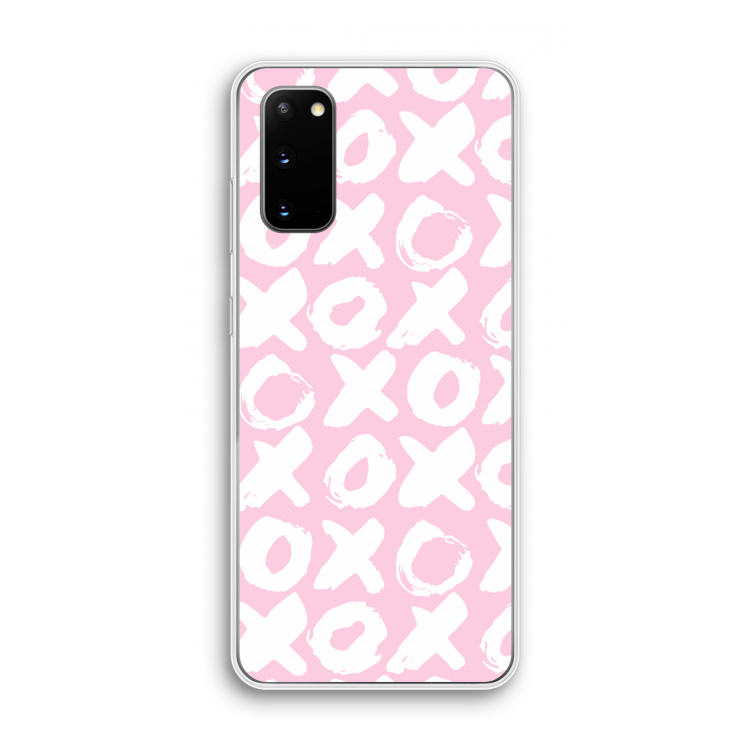XOXO: Samsung Galaxy S20 Transparant Hoesje