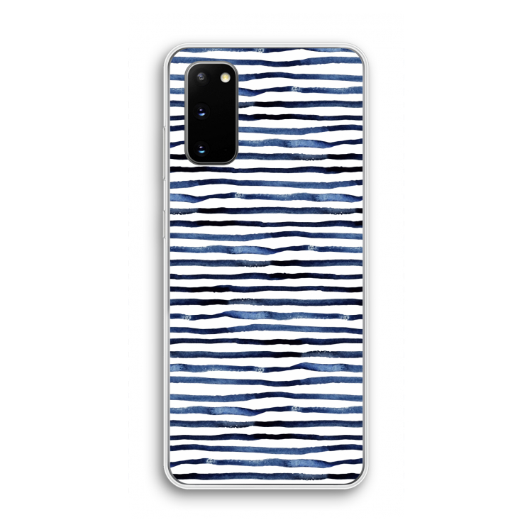 Verrassende lijnen: Samsung Galaxy S20 Transparant Hoesje