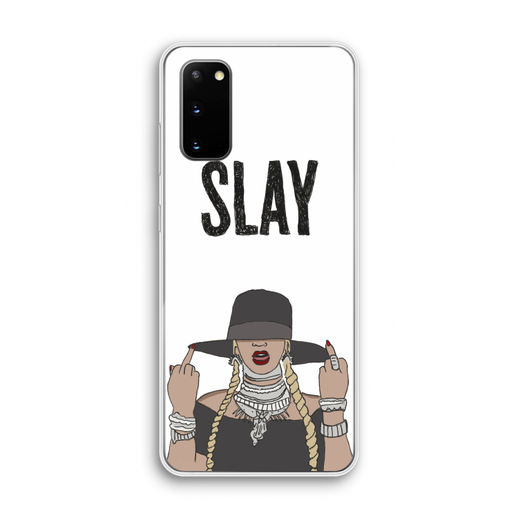 Slay All Day: Samsung Galaxy S20 Transparant Hoesje