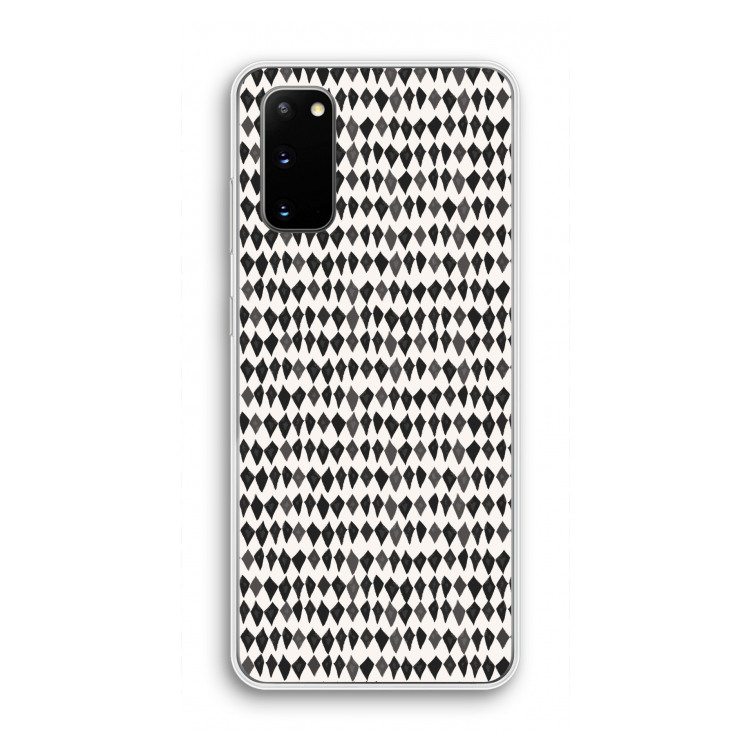 Crazy shapes: Samsung Galaxy S20 Transparant Hoesje