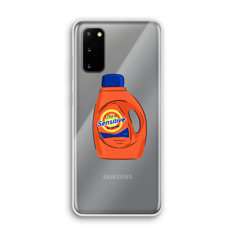 Ultra Sensitive: Samsung Galaxy S20 Transparant Hoesje